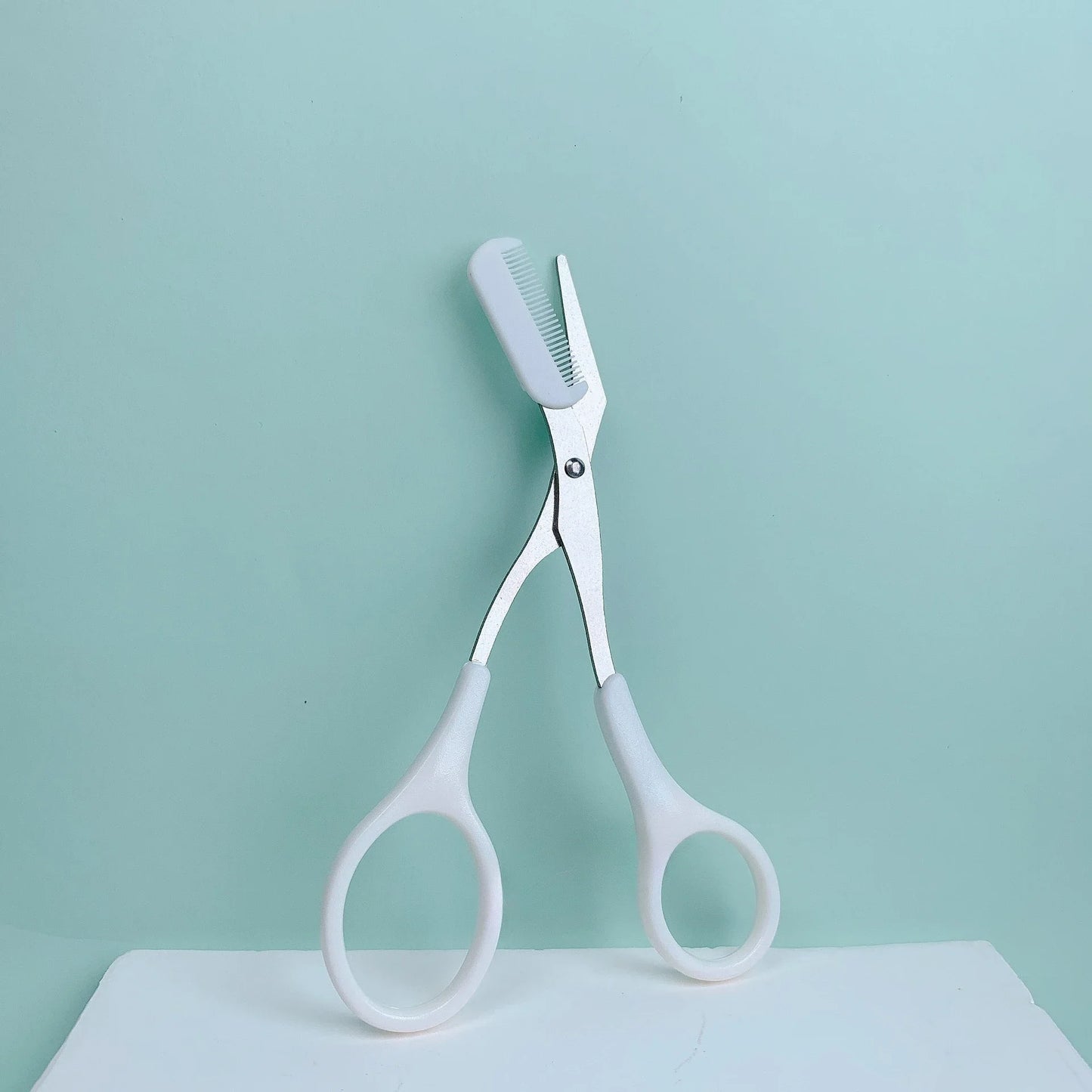 Eyebrow Trimming Scissors with Comb
