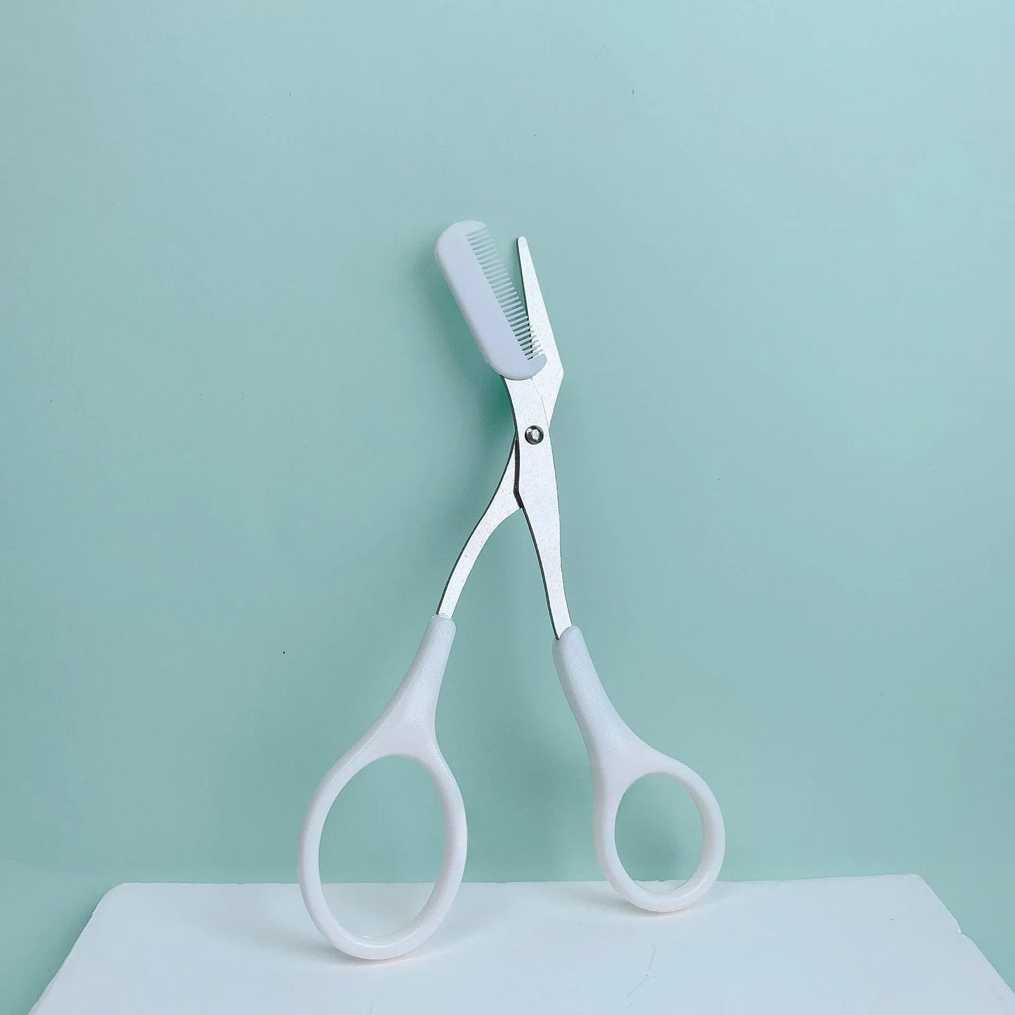 Eyebrow Trimming Scissors with Comb